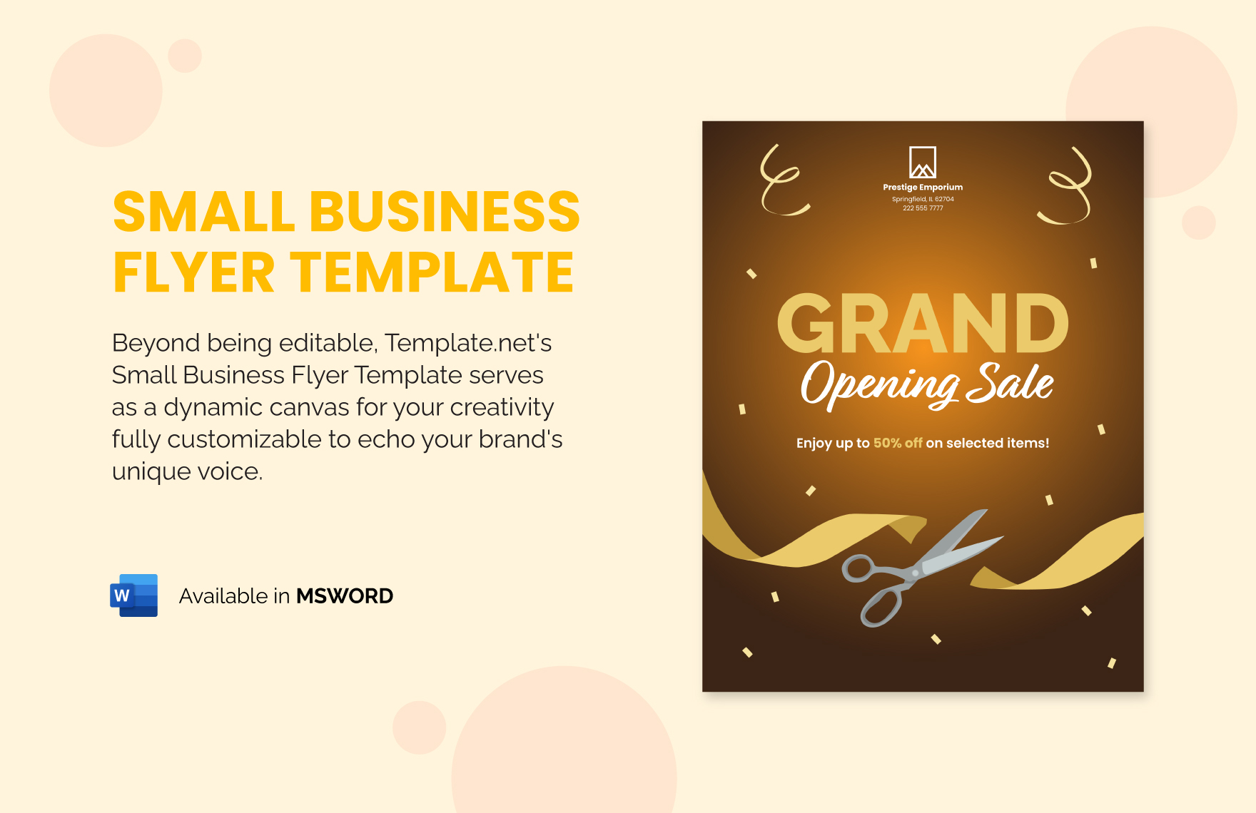 Small Business Flyer Template