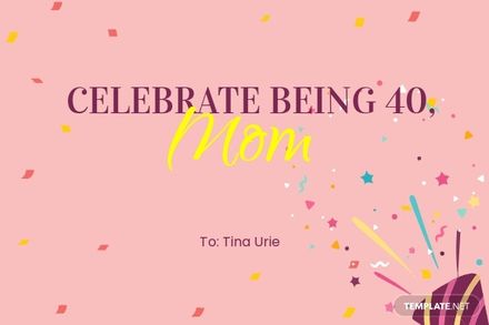 Pop Up Birthday Card Template For Mom